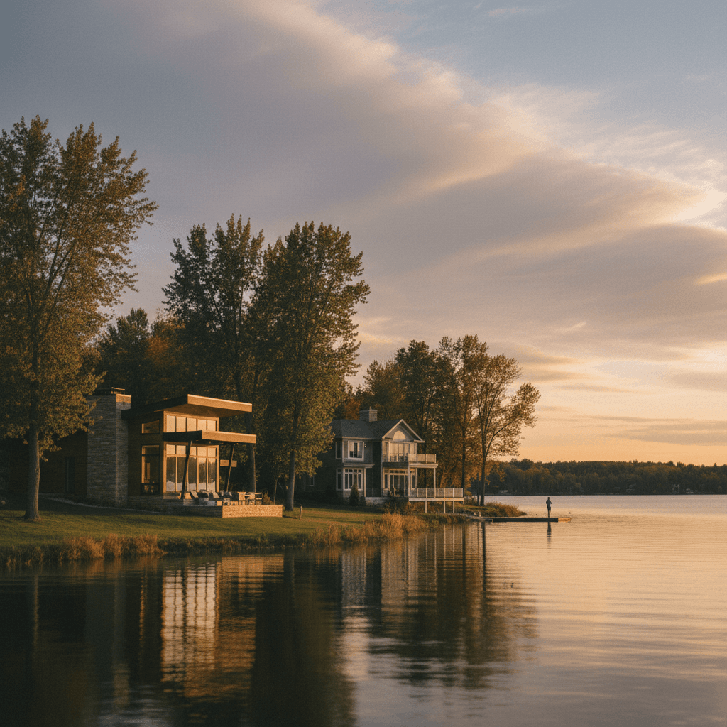 Luxury Living on the Water: Exploring High-End Real Estate in Battle Lake, MN